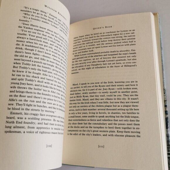 1988 Quinn's Book by William Kennedy, Novel History American Author - Picture 5 of 6